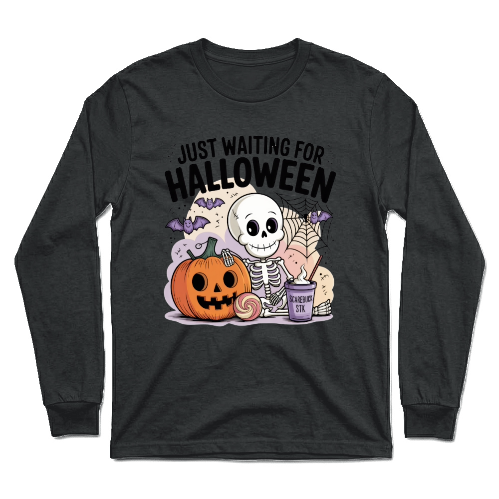 Product just waiting for halloween Unisex Longsleeve