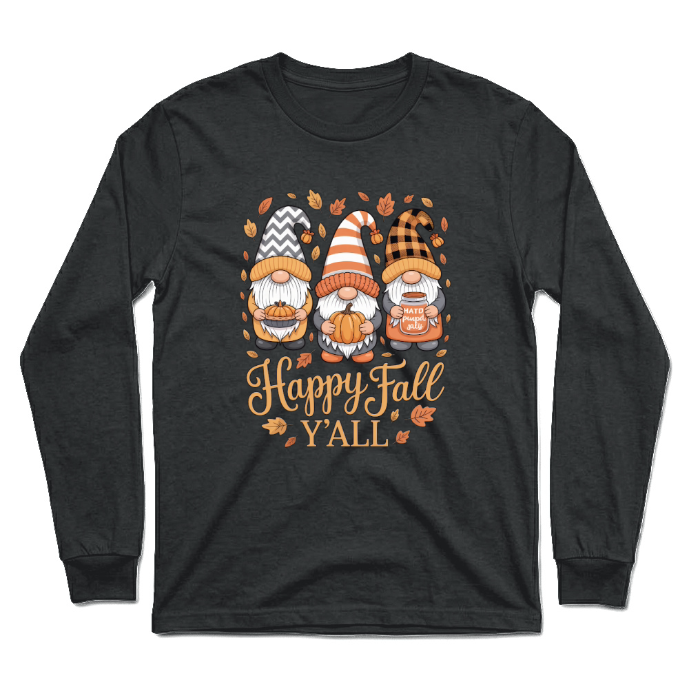 Product happy fall y'all Unisex Longsleeve