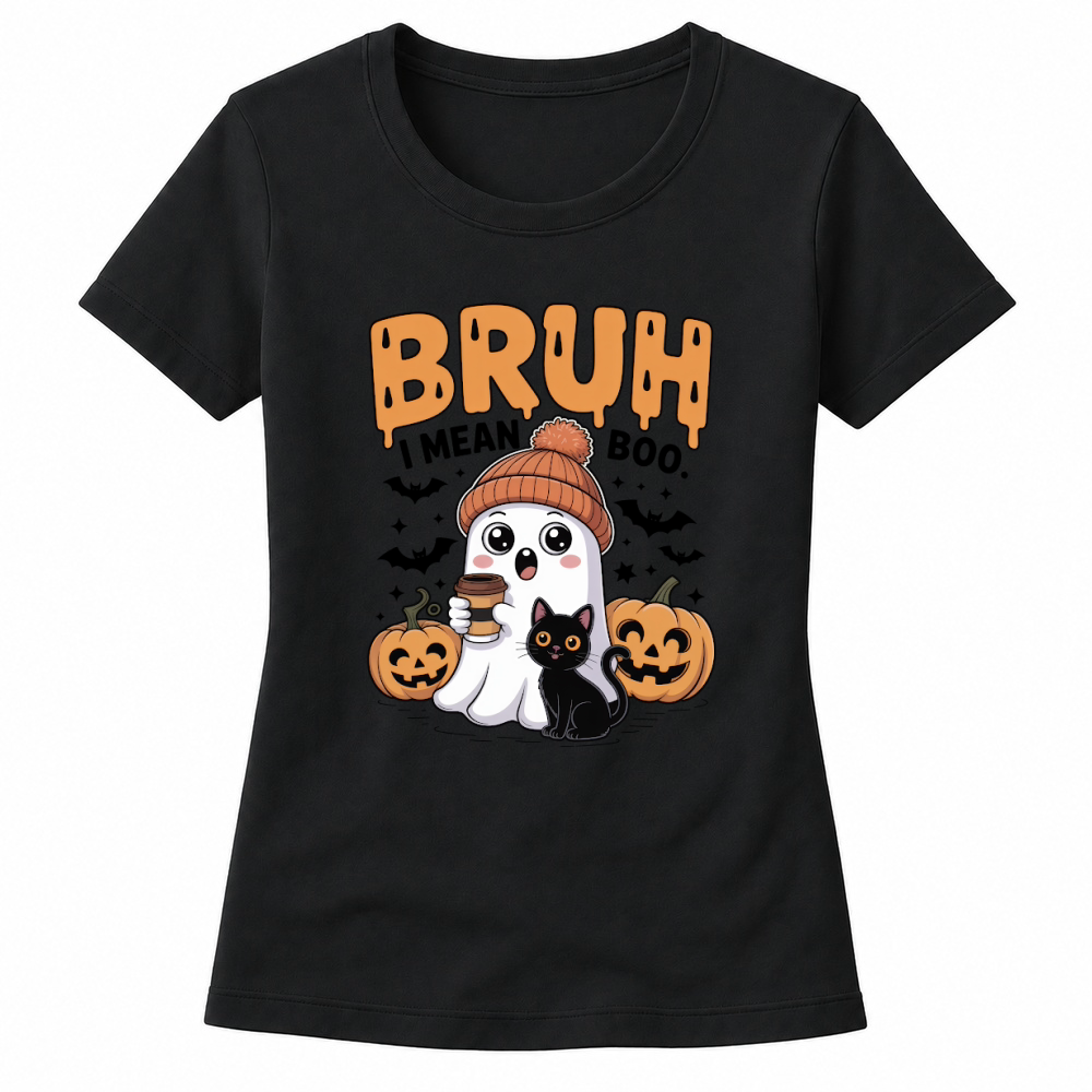 Product bruh i mean boo halloween Women's T-shirts