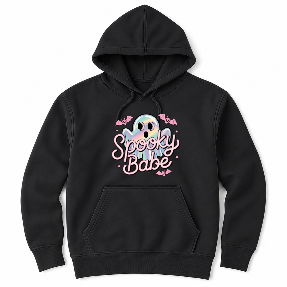 Product spooky babe pink vibes halloween Unisex Hoodie