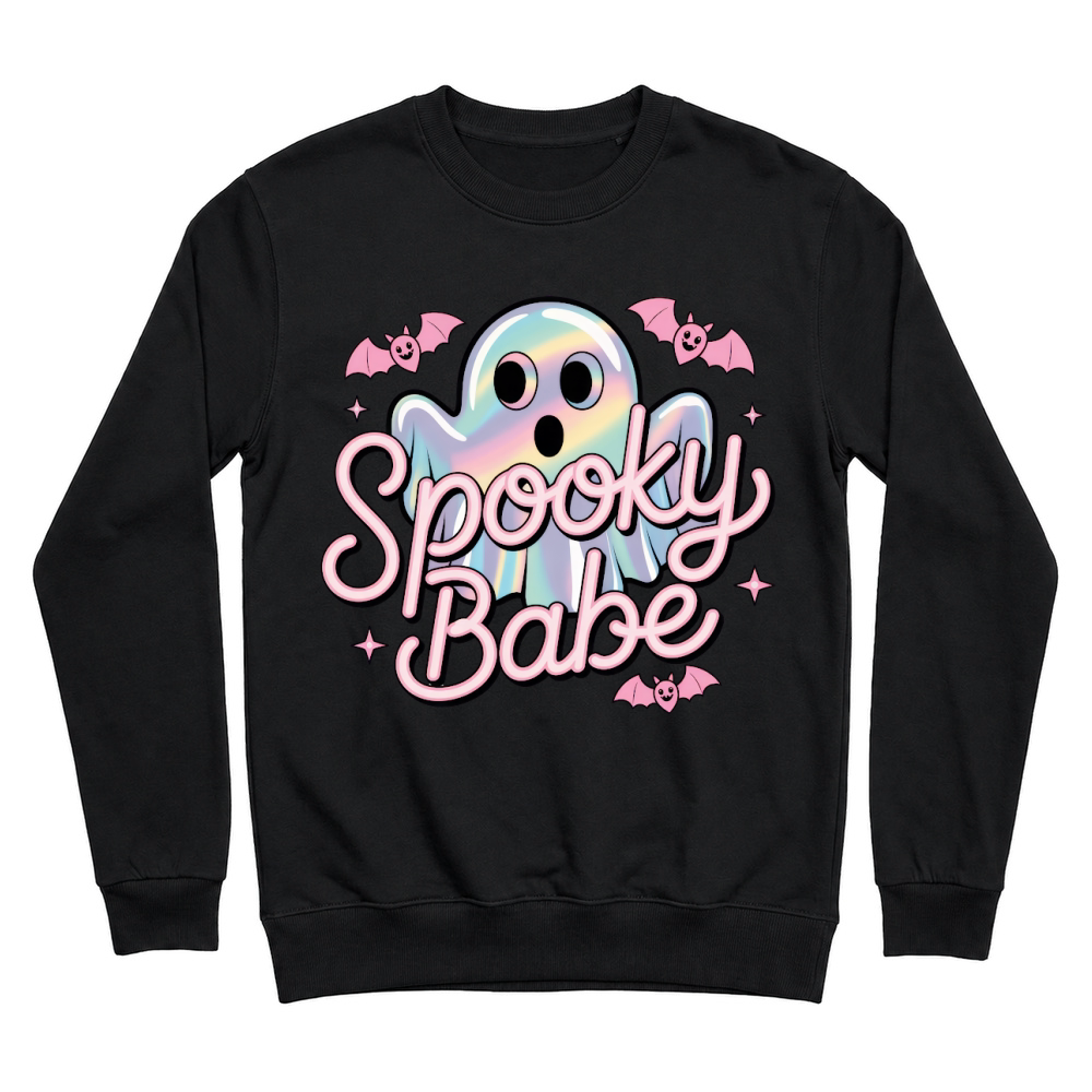 Product spooky babe pink vibes halloween Unisex Sweatshirt