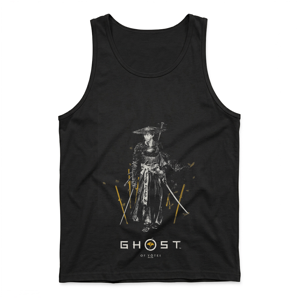 Product Atsu Collage with Kanji Video Game T Shirt Tank Top