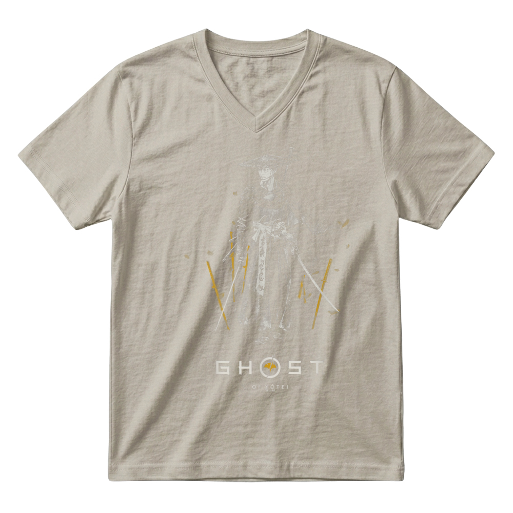 Product Atsu Collage with Kanji Video Game T Shirt V-Neck T-shirt