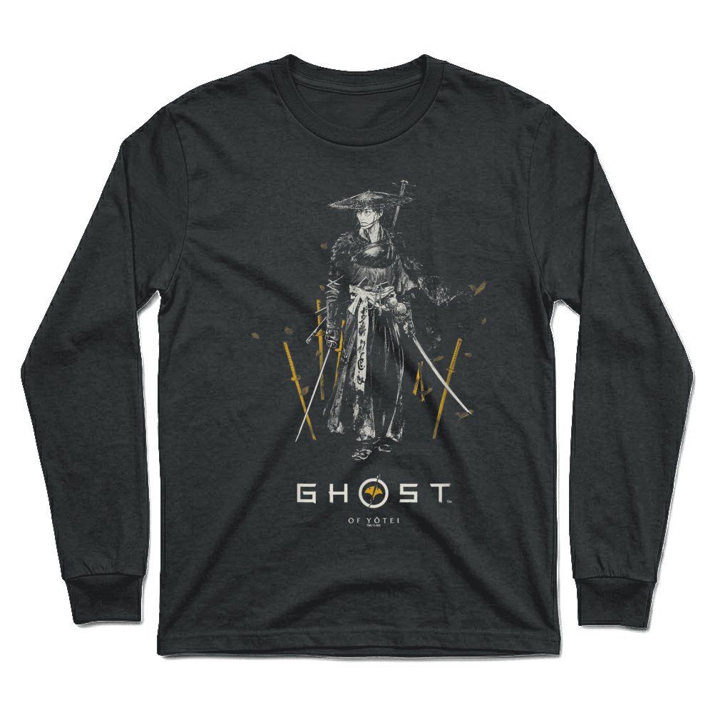 Product Atsu Collage with Kanji Video Game T Shirt Unisex Longsleeve