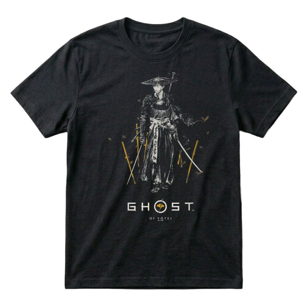 Product Atsu Collage with Kanji Video Game T Shirt T-Shirt