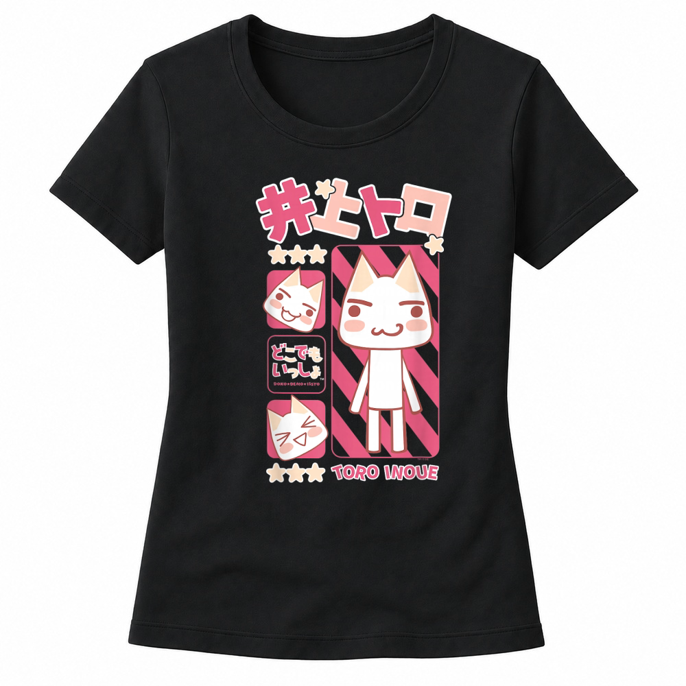 Product Pink Tone Character Collage Cute Kanji Video Game T Shirt Women's T-shirts