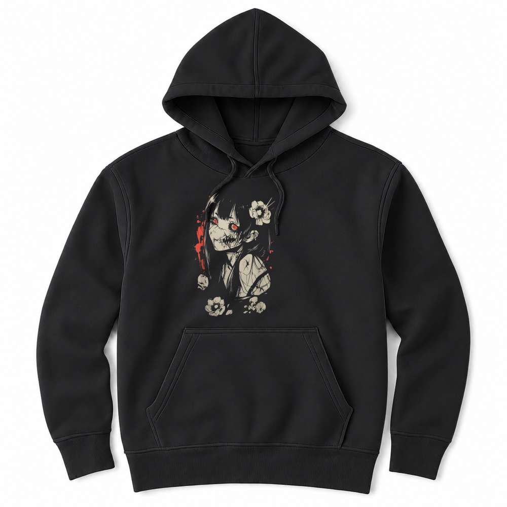 Product Horror Anime Manga, Japan Japanese Creepy Kawaii Goth T Shirt Unisex Hoodie