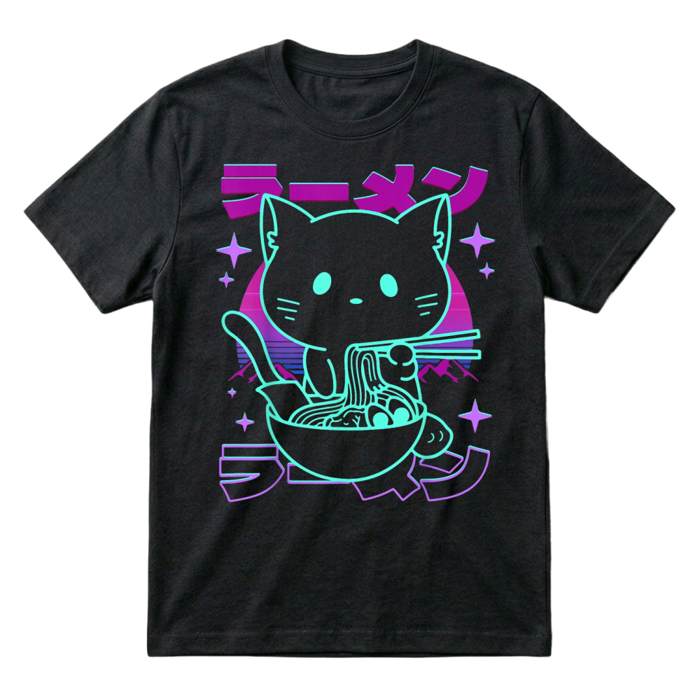 Product Kawaii Cat T Shirt T-Shirt