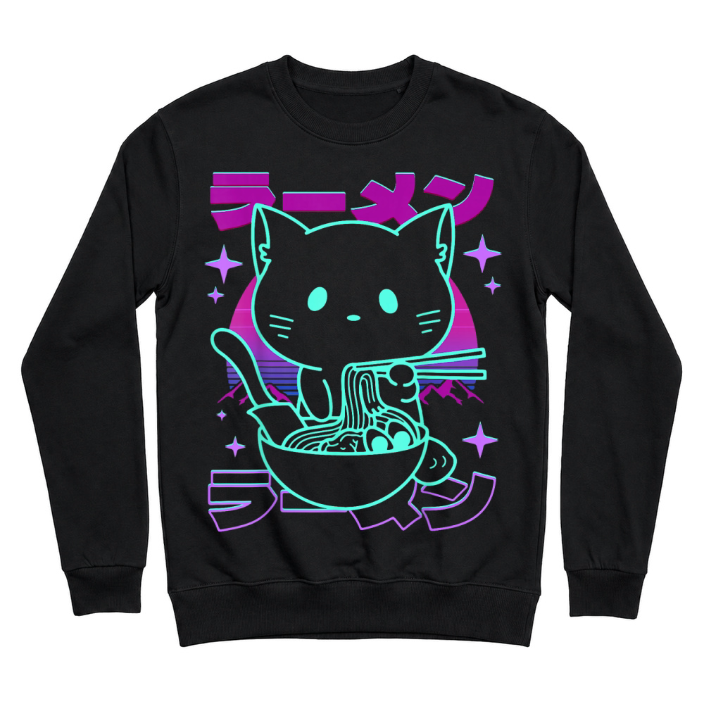 Product Kawaii Cat T Shirt Unisex Sweatshirt