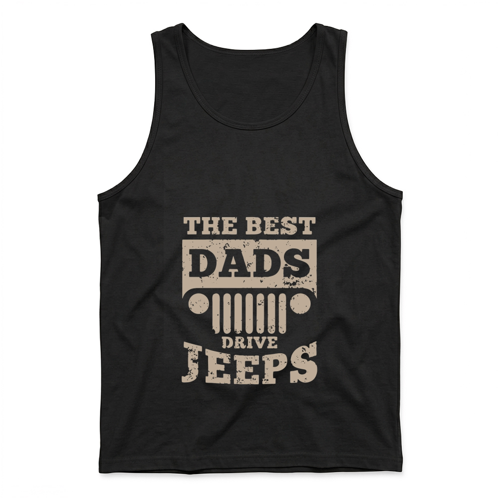 Product The best Dads drive Jeeps - offroad gift Tank Top