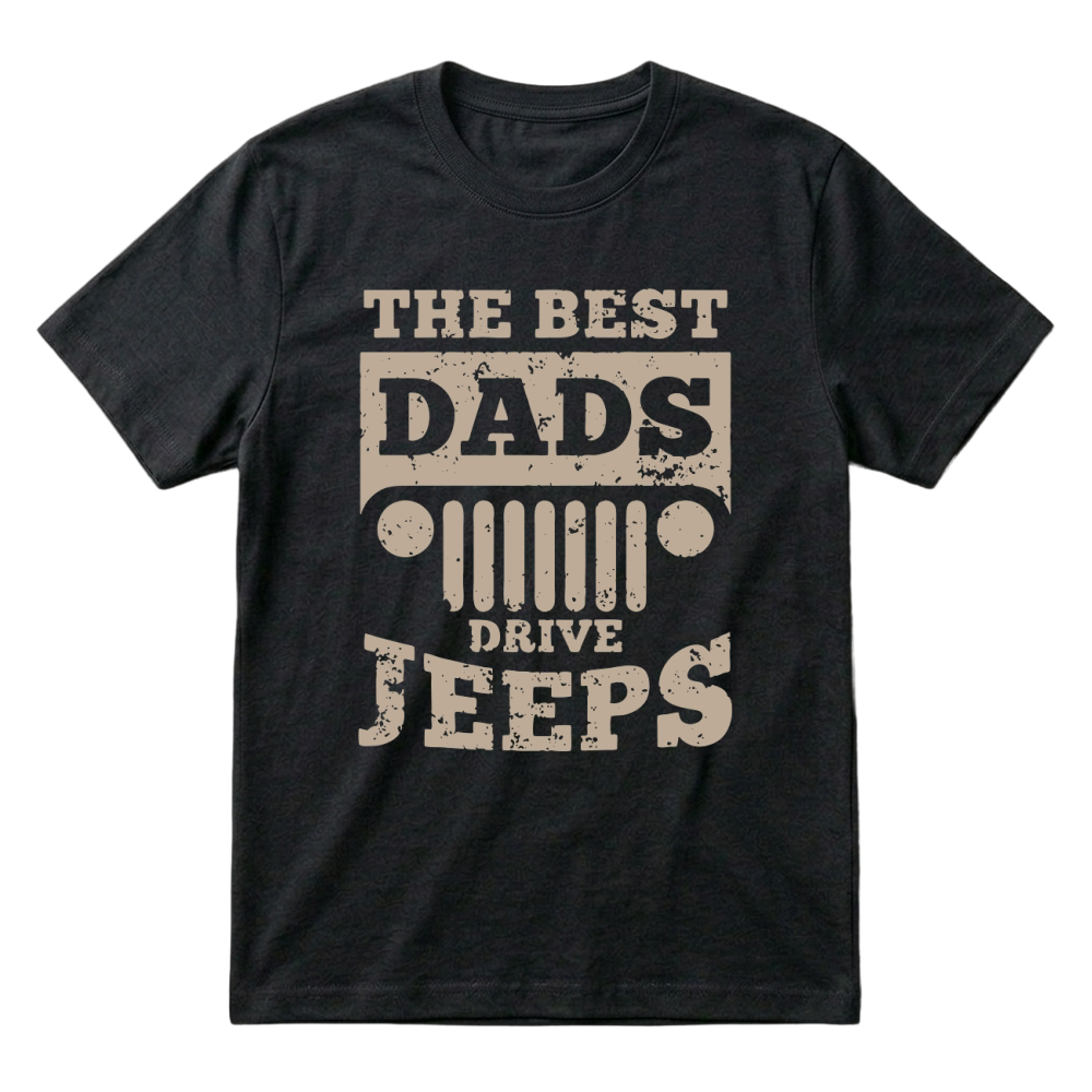 Product The best Dads drive Jeeps - offroad gift T-Shirt