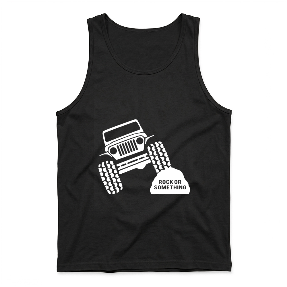 Product Rock Or Something Jeep Wrangler T-Shirt Unisex Tank Top