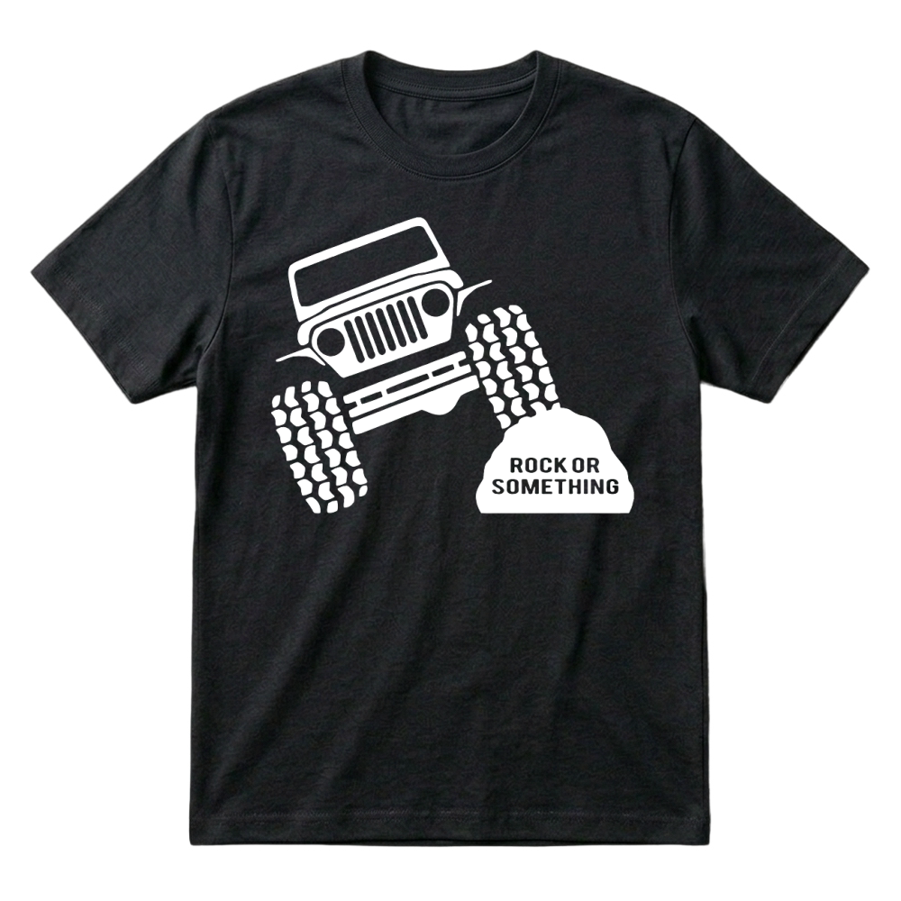 Product Rock Or Something Jeep Wrangler T-Shirt Unisex T-Shirt