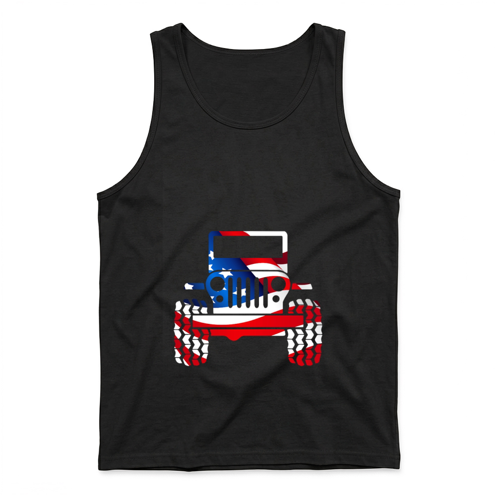 Product Jeep flag Mug Tank Top