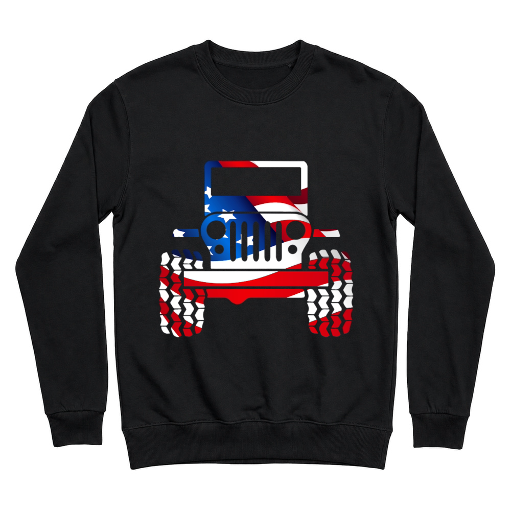 Product Jeep flag Mug Unisex Sweatshirt