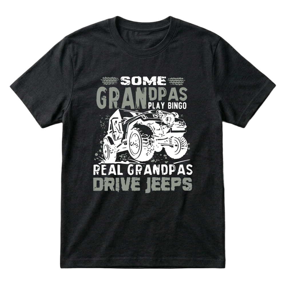 Product some grandpas real grandpas drive jeep t shirts T-Shirt Unisex T-Shirt