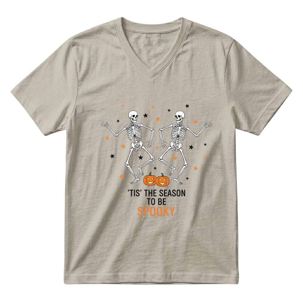 Product Halloween Retro Tis the Season to Be Spooky V-Neck T-shirt