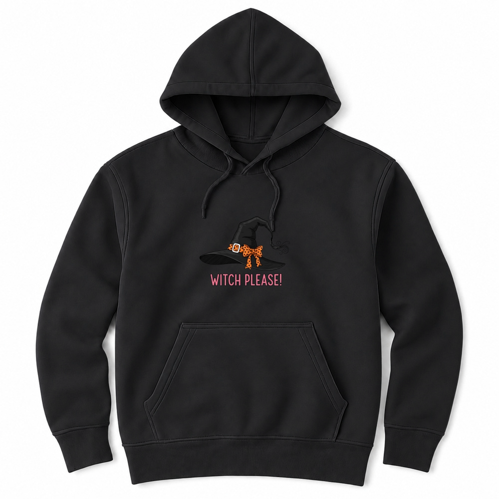 Product Halloween Retro Witch Please Hat Unisex Hoodie