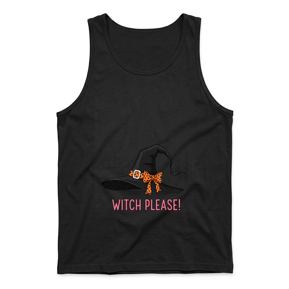 Product Halloween Retro Witch Please Hat Tank Top