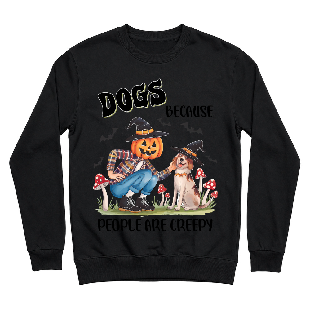 Product Dogs Over People Funny Halloween Unisex Sweatshirt