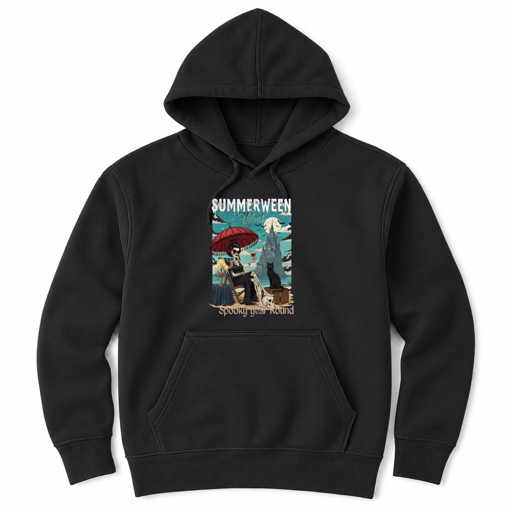 Product Summer Halloween Spooky Year Round Funny Halloween Unisex Hoodie