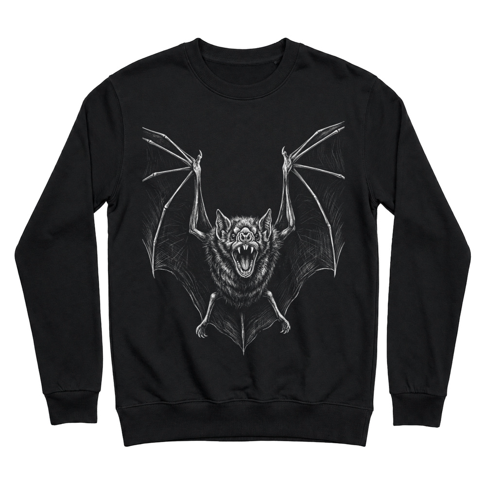 Product Bat Halloween Spooky Animal Creature Unisex Sweatshirt