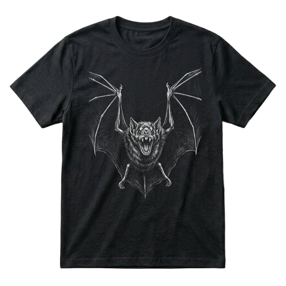 Product Bat Halloween Spooky Animal Creature T-Shirt