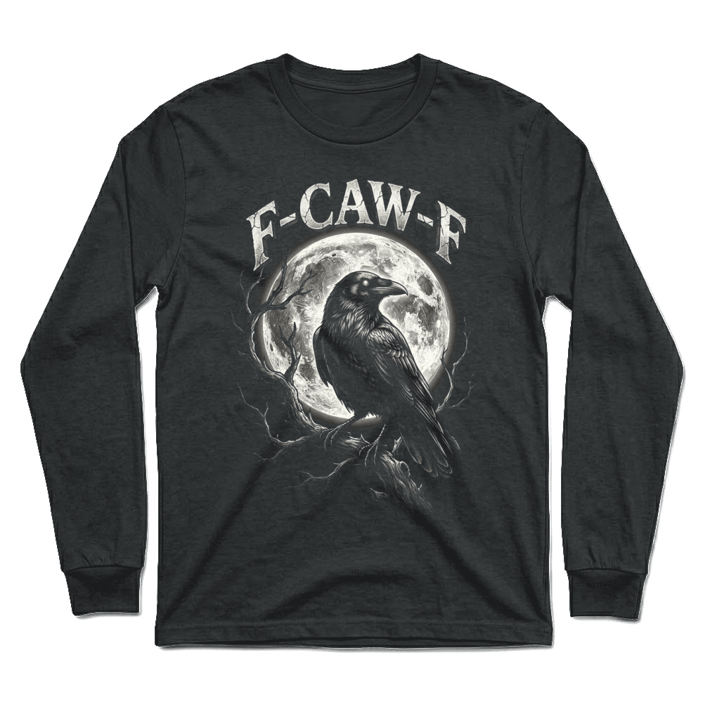 Product Raven Moon Halloween Spooky Bird Unisex Longsleeve