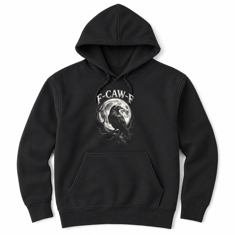 Product Raven Moon Halloween Spooky Bird Unisex Hoodie