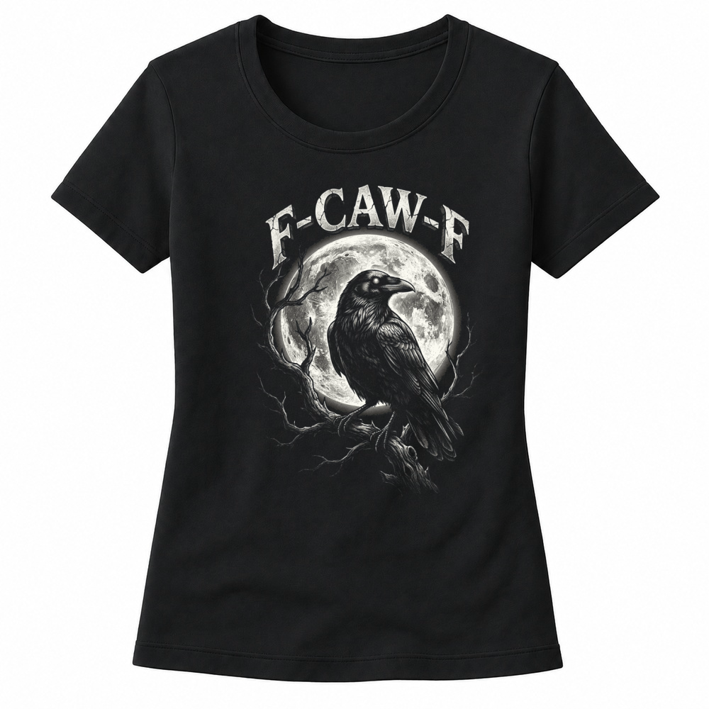 Product Raven Moon Halloween Spooky Bird Women's T-shirts