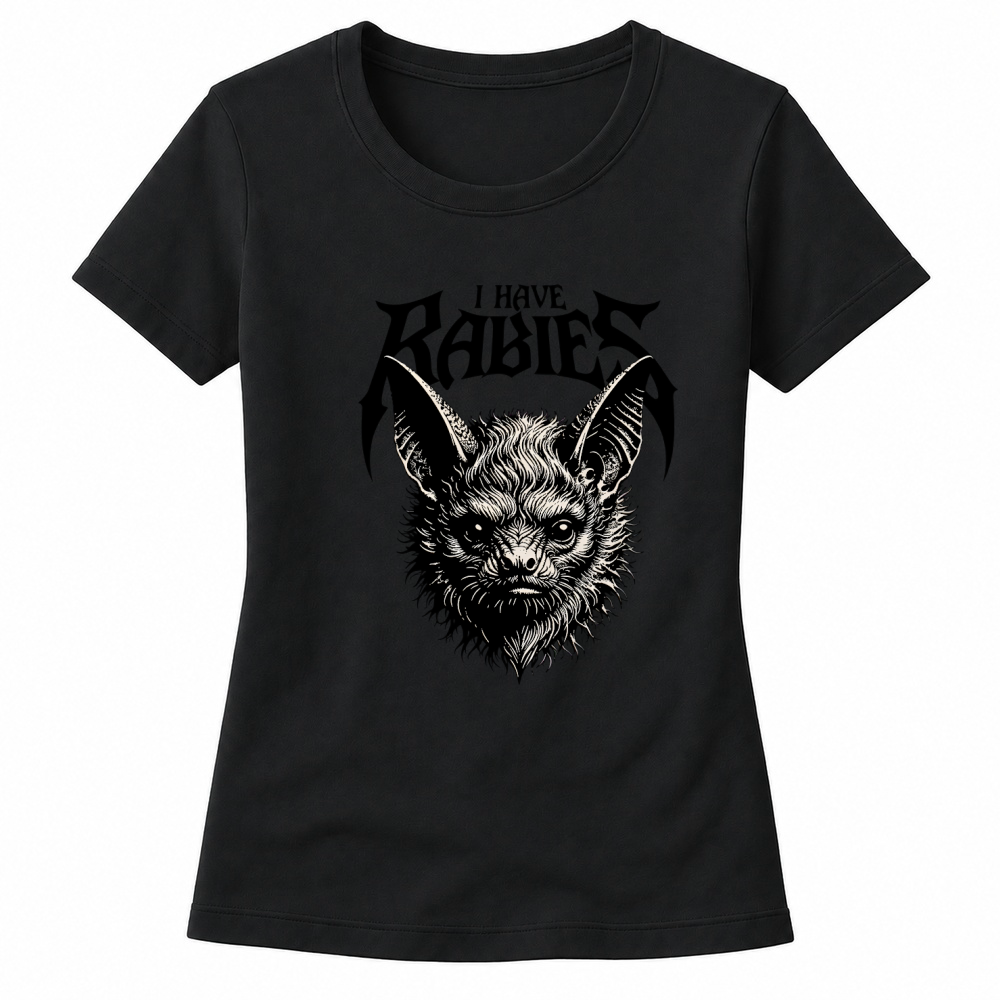 Product I Have Rabies Gothic Bat Halloween Women's T-shirts
