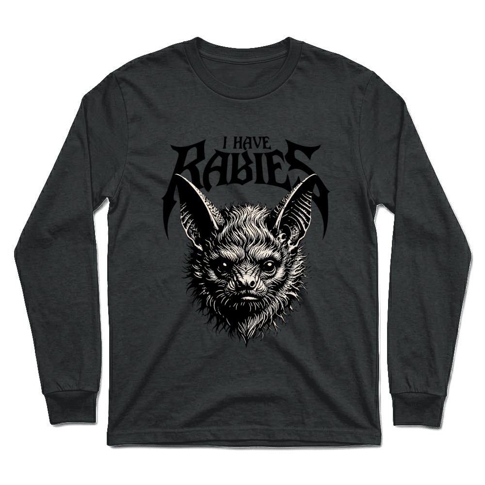 Product I Have Rabies Gothic Bat Halloween Unisex Longsleeve