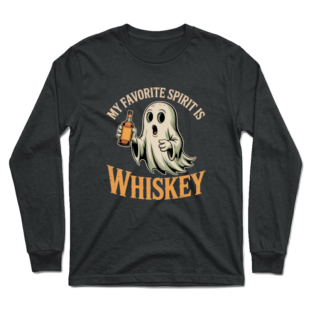 Product My Favorite Spirits Whiskey Halloween Unisex Longsleeve