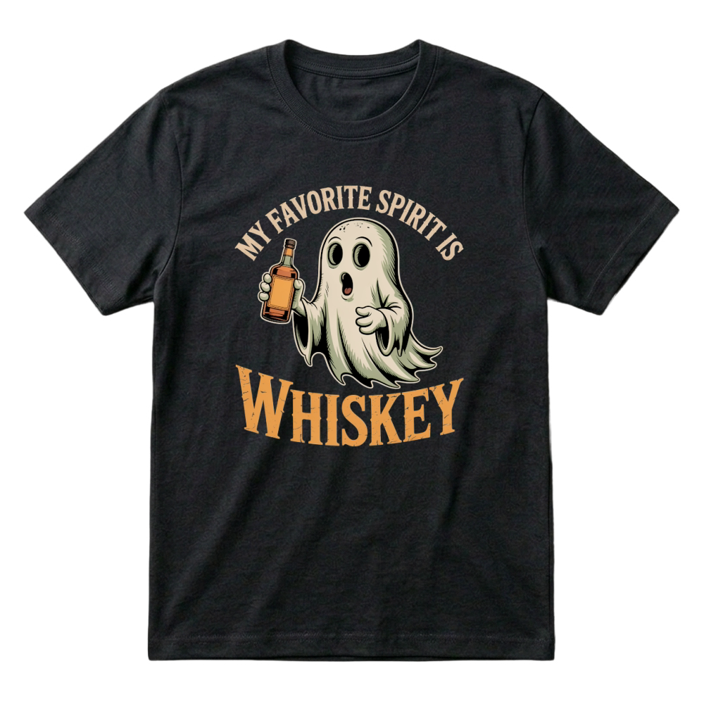Product My Favorite Spirits Whiskey Halloween T-Shirt