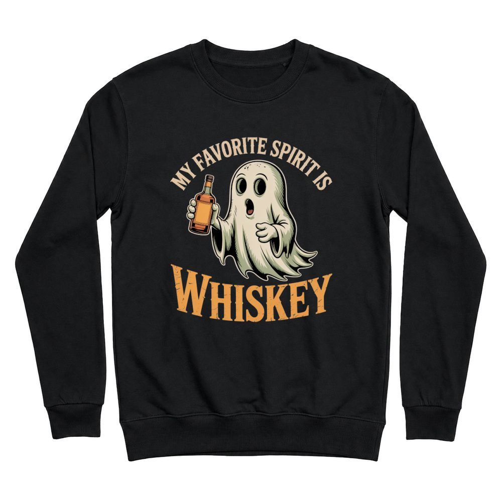 Product My Favorite Spirits Whiskey Halloween Unisex Sweatshirt