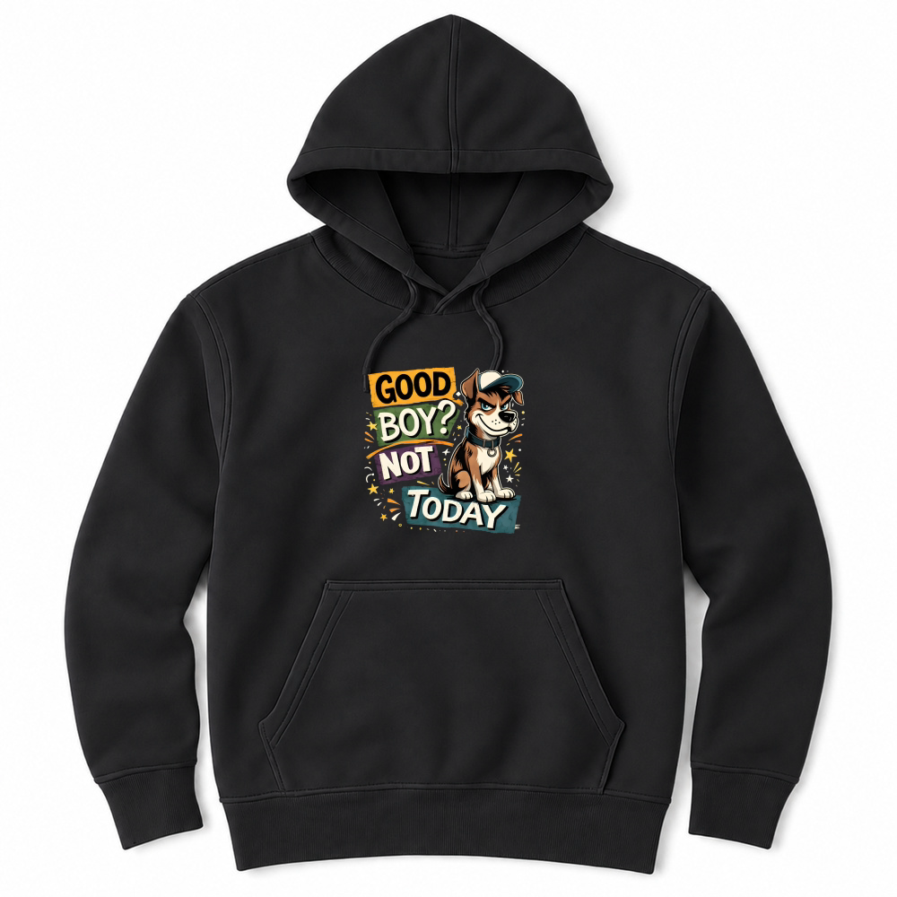 Product Funny Bad Dog Good Boy Not Today Unisex Hoodie