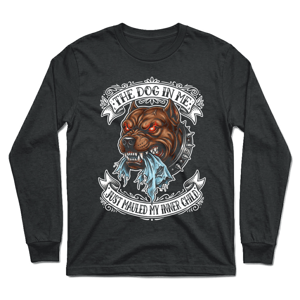 Product Dog Inner Child Maul Aggressive Unisex Longsleeve
