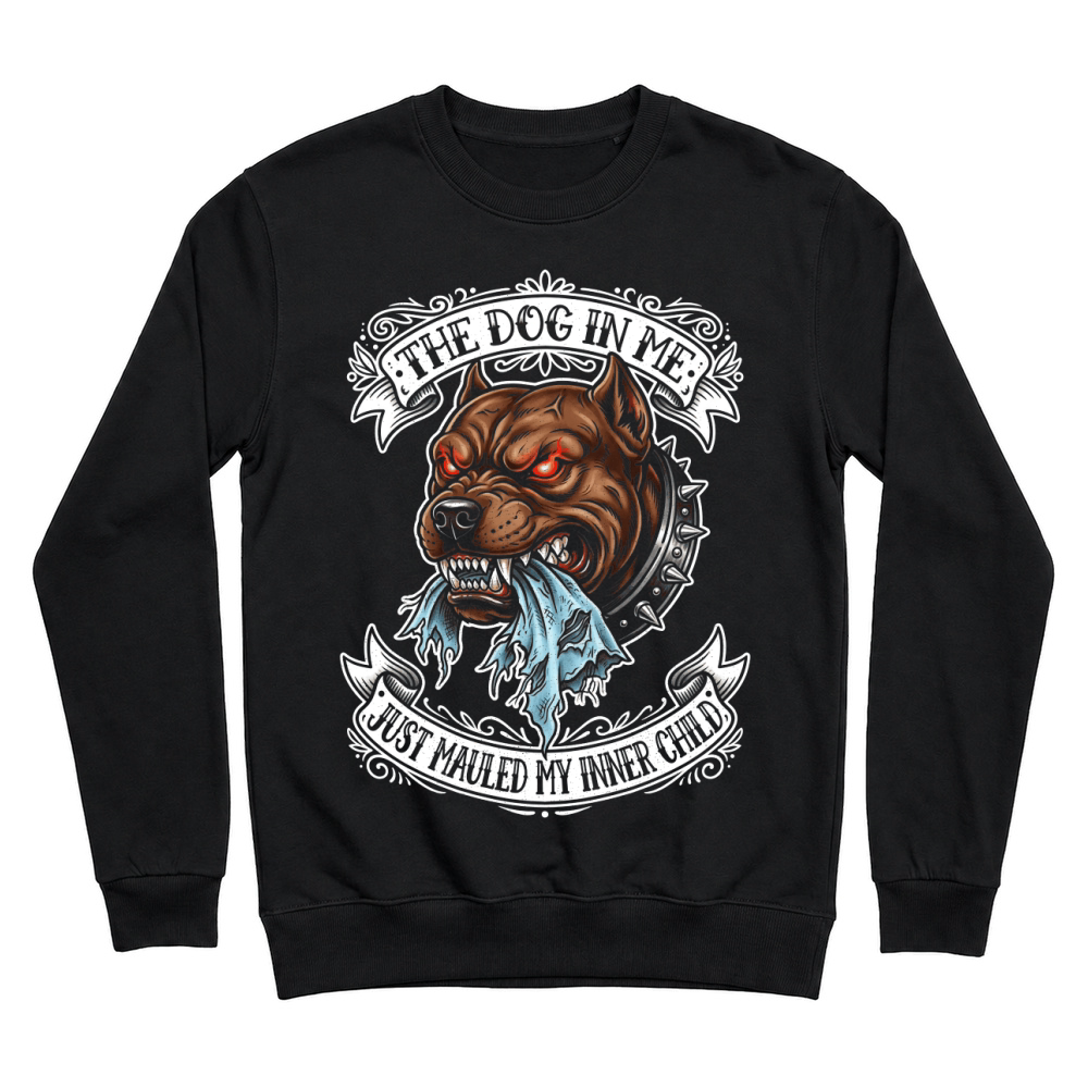 Product Dog Inner Child Maul Aggressive Unisex Sweatshirt