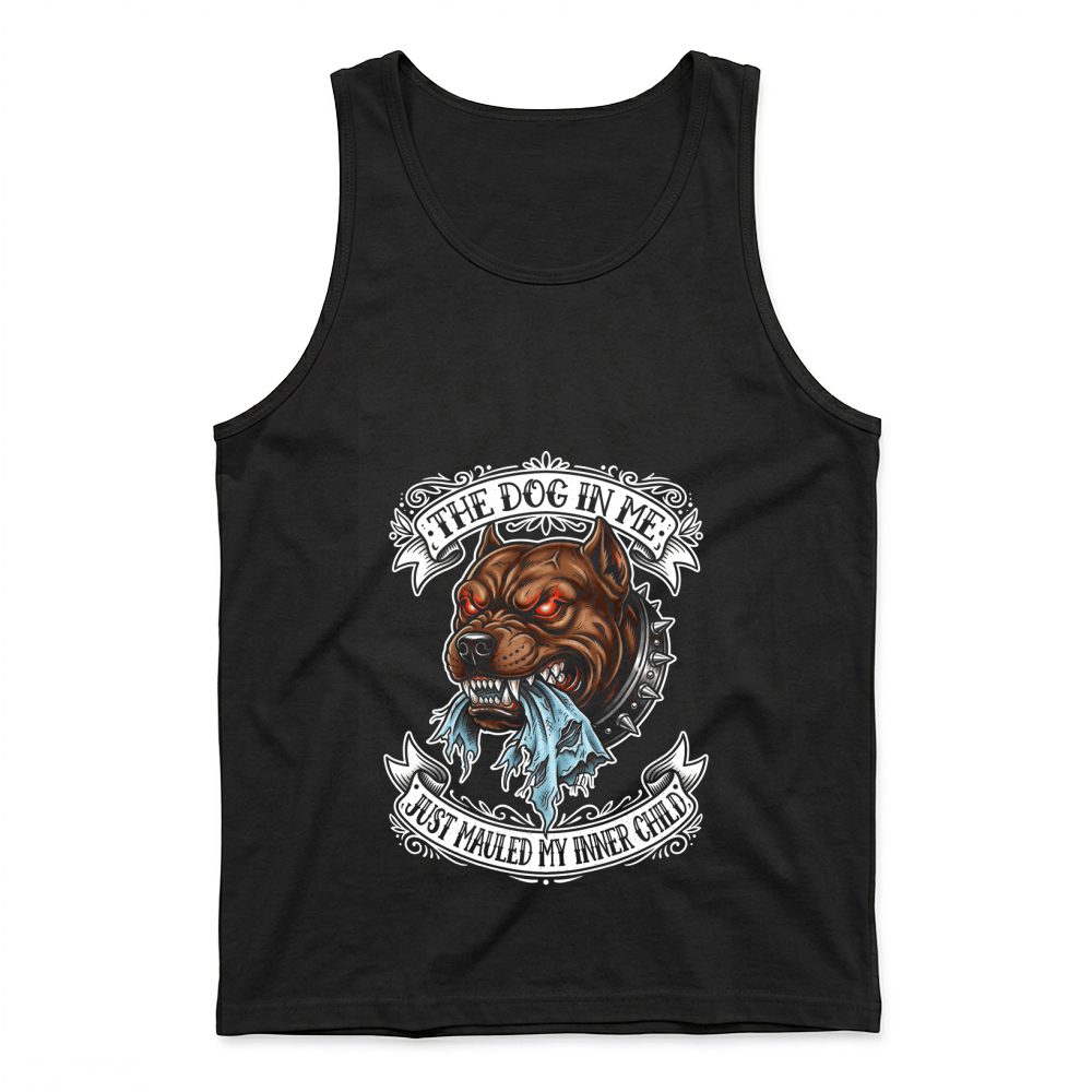Product Dog Inner Child Maul Aggressive Tank Top
