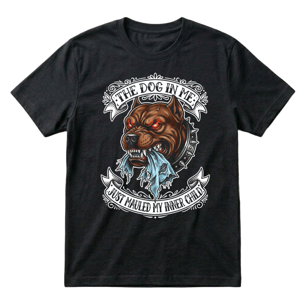 Product Dog Inner Child Maul Aggressive T-Shirt