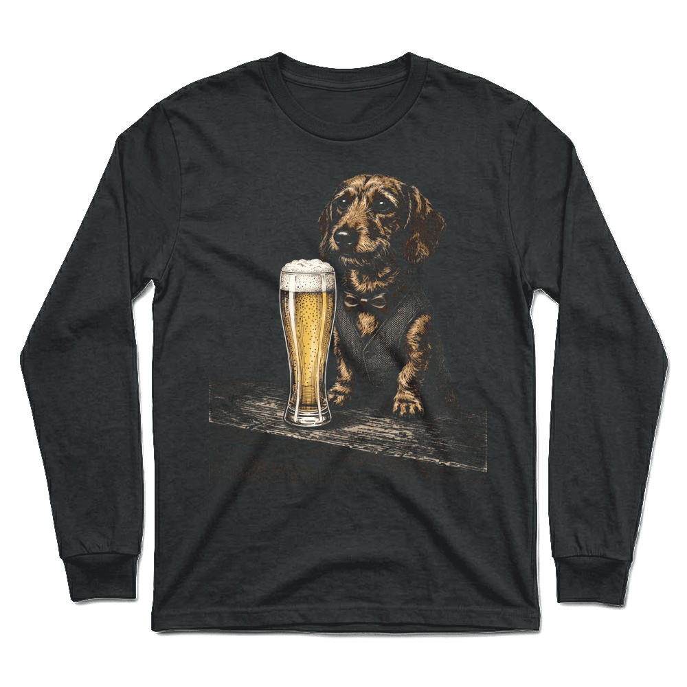 Product Dog Beer Dachshund Cute Pet Unisex Longsleeve