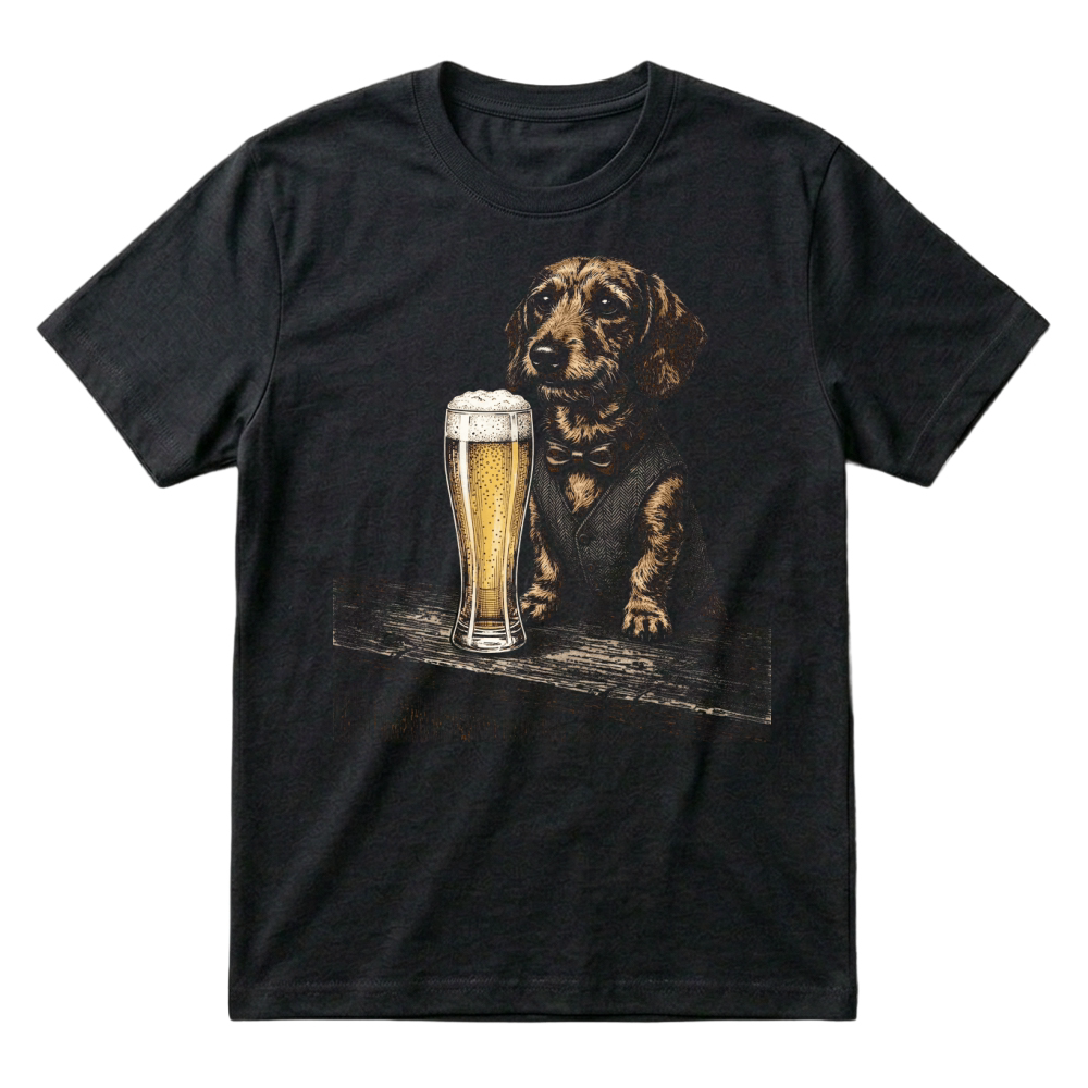 Product Dog Beer Dachshund Cute Pet T-Shirt
