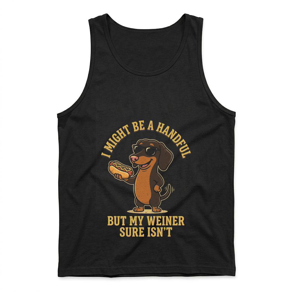 Product Dachshund Hotdog Funny Dog Tank Top