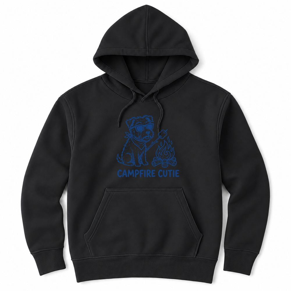 Product Campfire Cutie Dog Unisex Hoodie
