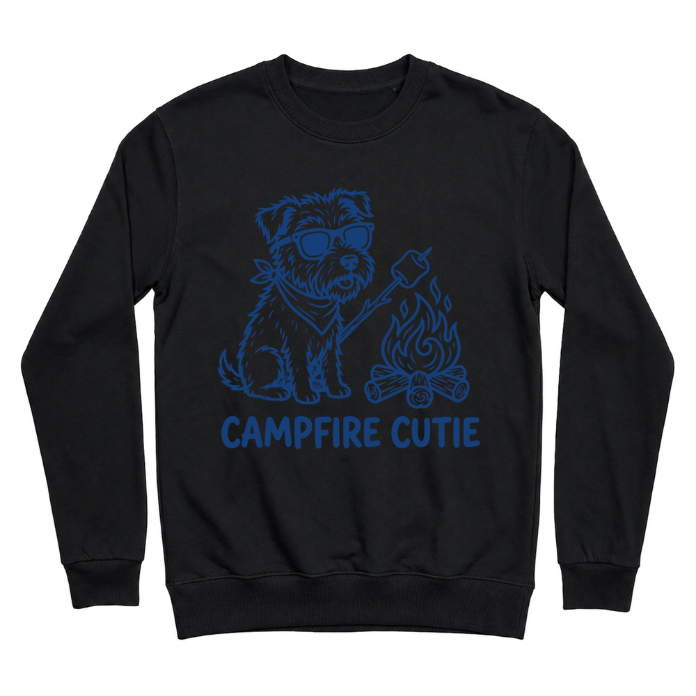 Product Campfire Cutie Dog Unisex Sweatshirt