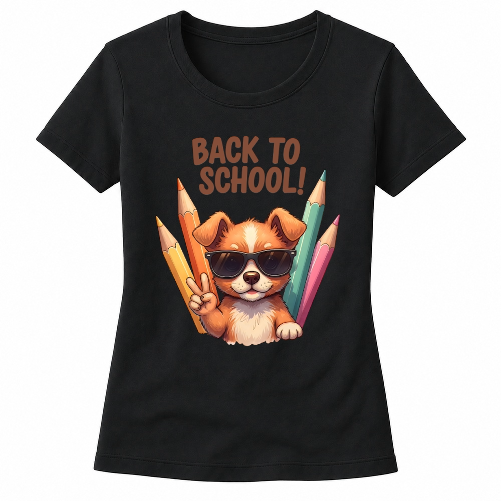 Product Back to School Dog Cool Vibes Women's T-shirts