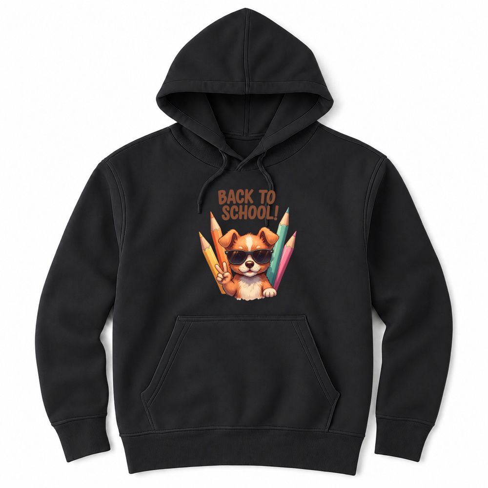 Product Back to School Dog Cool Vibes Unisex Hoodie