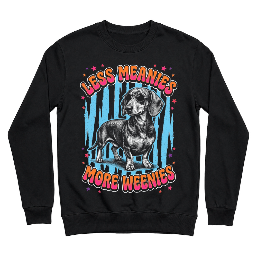 Product Dachshund Dog Weenie Funny Sunglass Unisex Sweatshirt