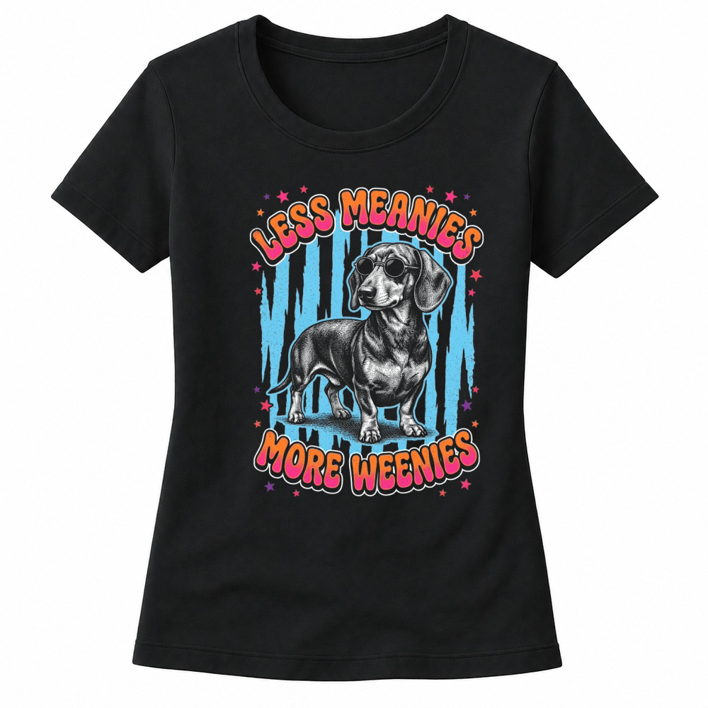Product Dachshund Dog Weenie Funny Sunglass Women's T-shirts