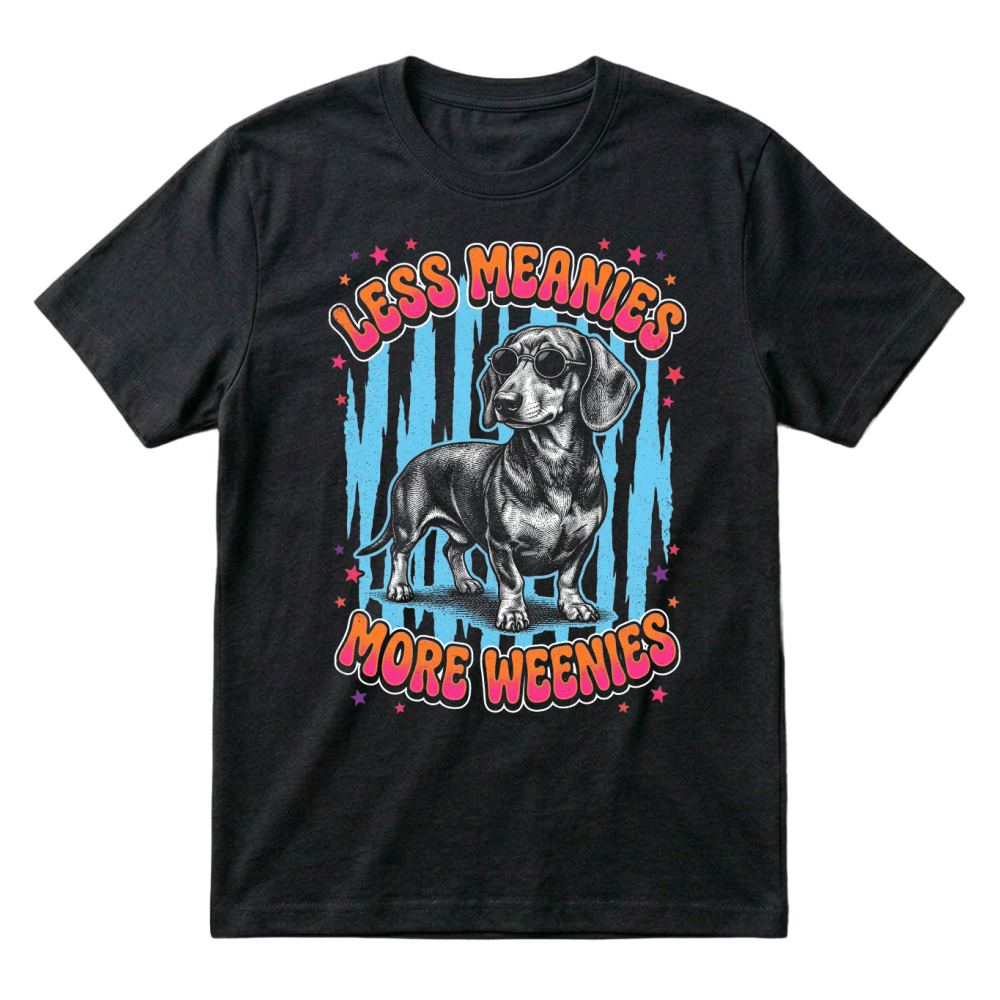 Product Dachshund Dog Weenie Funny Sunglass T-Shirt